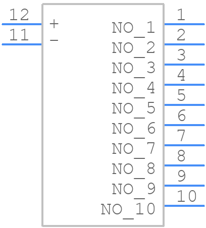 TIM-10-V-T/R - Diptronics - PCB symbol