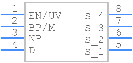 TNY284DG-TL - Power Integrations - PCB symbol
