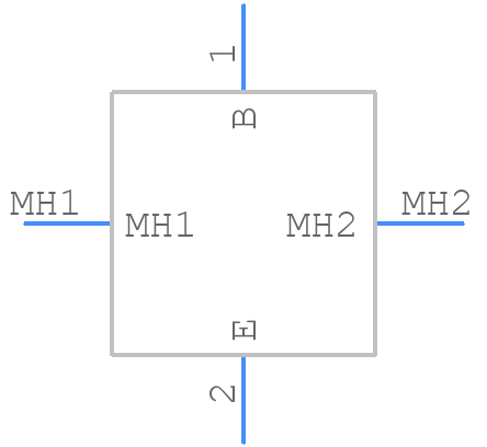 MJ11016 - Central Semiconductor - PCB symbol