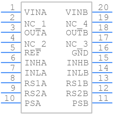 LTC2966ISW#PBF - Analog Devices - PCB symbol