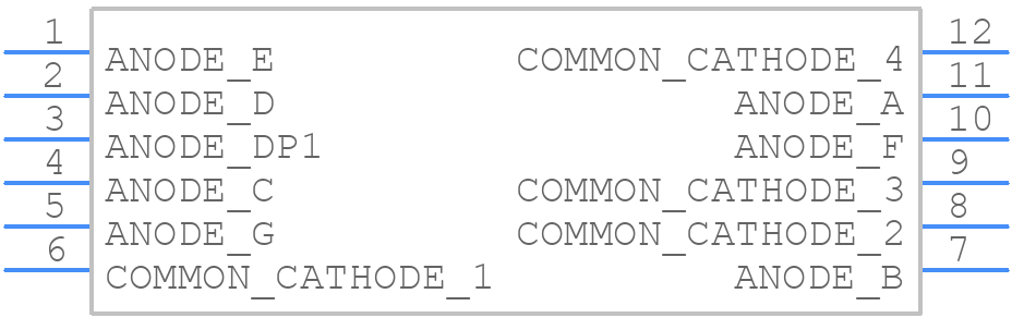 LDQ-N284RI - Lumex - PCB symbol