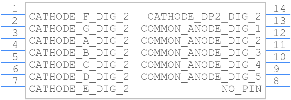 LDQ-M5204RI-SI - Lumex - PCB symbol