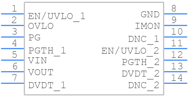 LM73100RPWR - Texas Instruments - PCB symbol