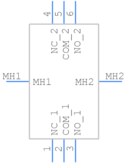 EG2210A-REDACTUATOR - E-Switch - PCB symbol