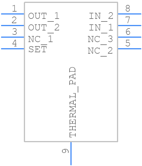 LT3092IDD#TRPBF - Analog Devices - PCB symbol