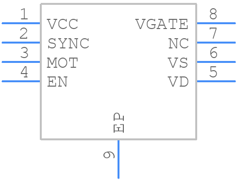 AUIRS1170STR - Infineon - PCB symbol
