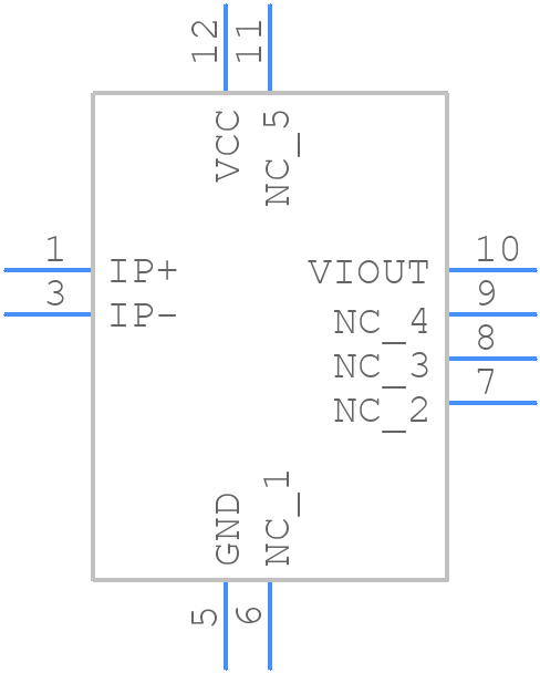 ACS70331EESATR-2P5AB3 - Allegro Microsystems - PCB symbol