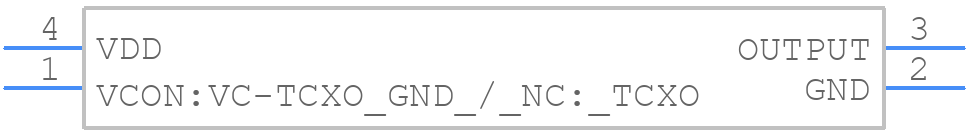 TYEAACSANF-38.400000 - TAITIEN - PCB symbol