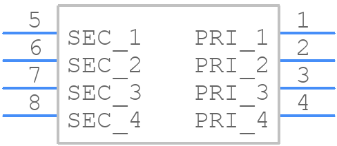 LP-34-1400 - Bel - PCB symbol