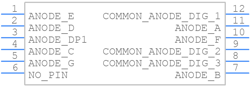 LDT-N2804RI-SI - Lumex - PCB symbol