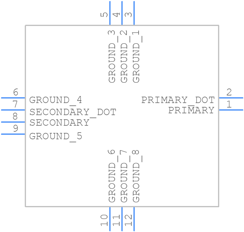 TXA4-512HP+ - Mini-Circuits - PCB symbol