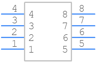 430450808 - Molex - PCB symbol