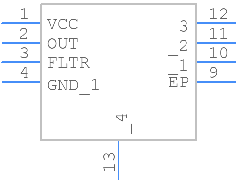 LTC5597IDC#TRMPBF - Analog Devices - PCB symbol