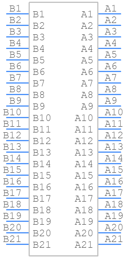 79107-7020 - Molex - PCB symbol