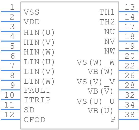 NFAQ0860L33T - onsemi - PCB symbol