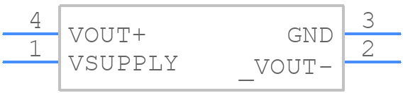 NBPDPNN030PGUNV - Honeywell - PCB symbol