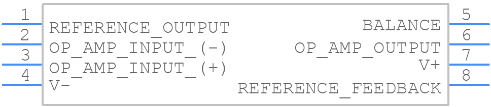 LM10BH - Texas Instruments - PCB symbol