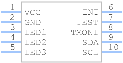 BH1792GLC-E2 - ROHM Semiconductor - PCB symbol