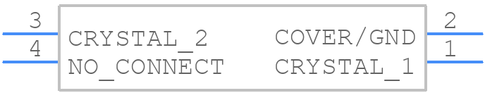 EB2532JA12-13.560MTR - Ecliptek - PCB symbol