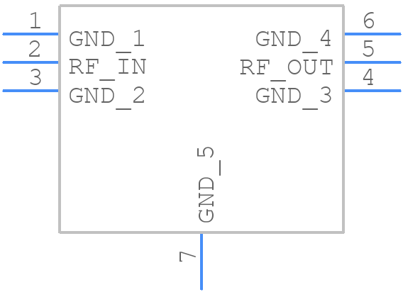 YAT-30A+ - Mini-Circuits - PCB symbol