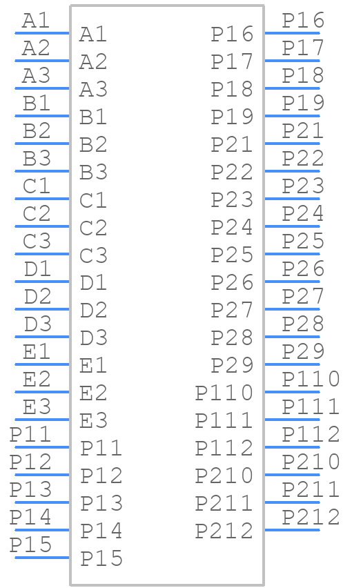 214113-0011 - Molex - PCB symbol