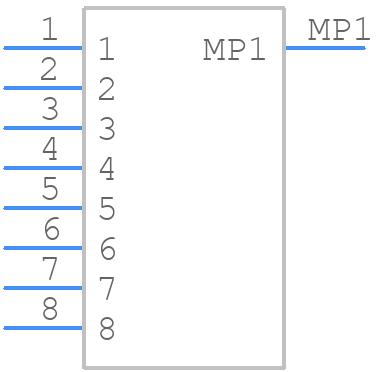 85513-5001 - Molex - PCB symbol