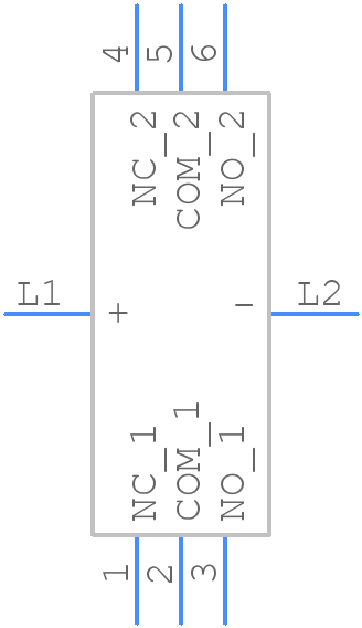 LP4-EE-1-R-W-A-T-G - E-Switch - PCB symbol