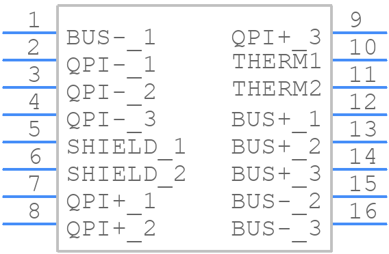 QPI-5LZ - VICOR - PCB symbol