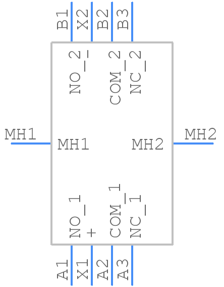 FCA-210-AY3 - TE Connectivity - PCB symbol