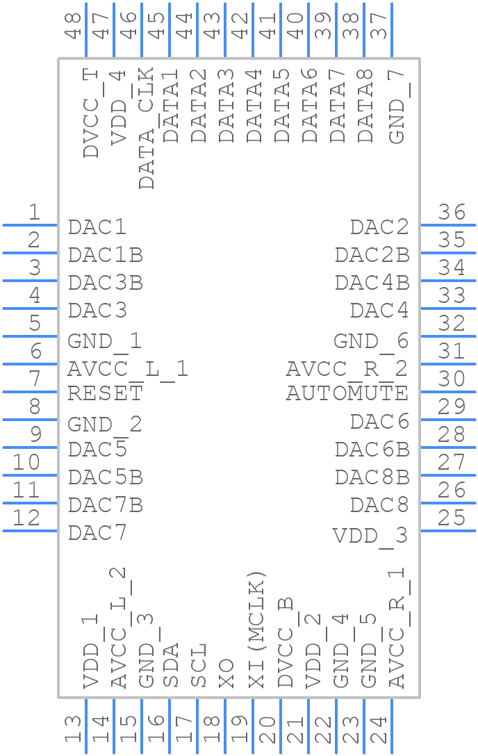 ES9016S - ESS Technology - PCB symbol