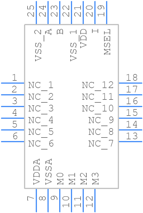 AEAT-9922-Q24 - Broadcom Pi - PCB symbol
