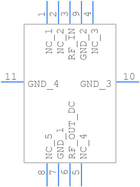 CMA-103+ - Mini-Circuits - PCB symbol