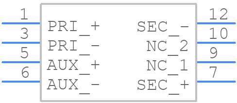 UA8263-AL - COILCRAFT - PCB symbol