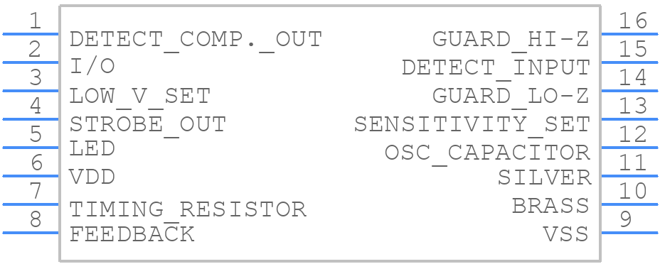 MC14468P - NXP - PCB symbol