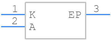 SML-LXR851SUGC-TR - Lumex - PCB symbol