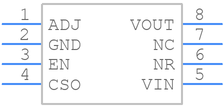 NCV47551DAJR2G - onsemi - PCB symbol