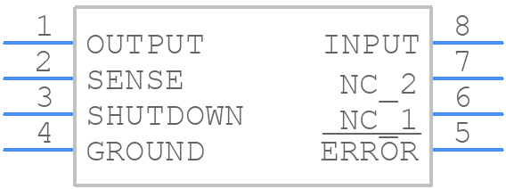 MIC29201-3.3YM - Microchip - PCB symbol