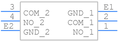 SMT1-01E-Z - Nidec Copal - PCB symbol
