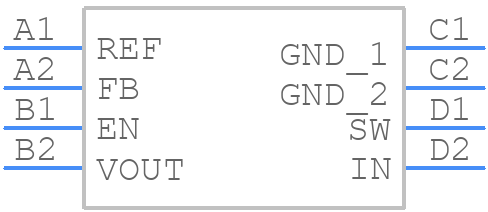 MP1400GC-Z - Monolithic Power Systems (MPS) - PCB symbol