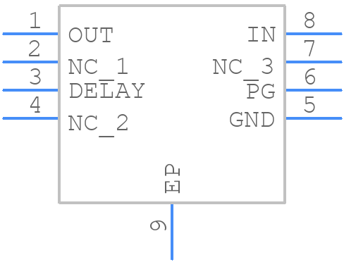 TPS7B8733QDDARQ1 - Texas Instruments - PCB symbol