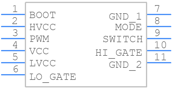 IR3537MTRPBF - Infineon - PCB symbol