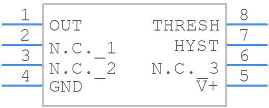 MAX8212CSA+T - Analog Devices - PCB symbol
