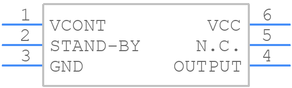 NV7050SA - NDK - PCB symbol