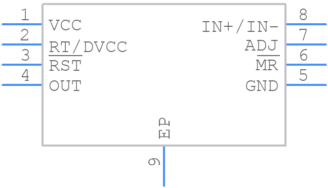 LTC2960HDC-3#TRMPBF - Analog Devices - PCB symbol