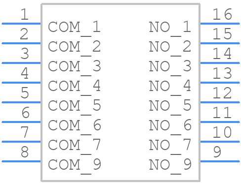 DS03-254-08BE - CUI Devices - PCB symbol