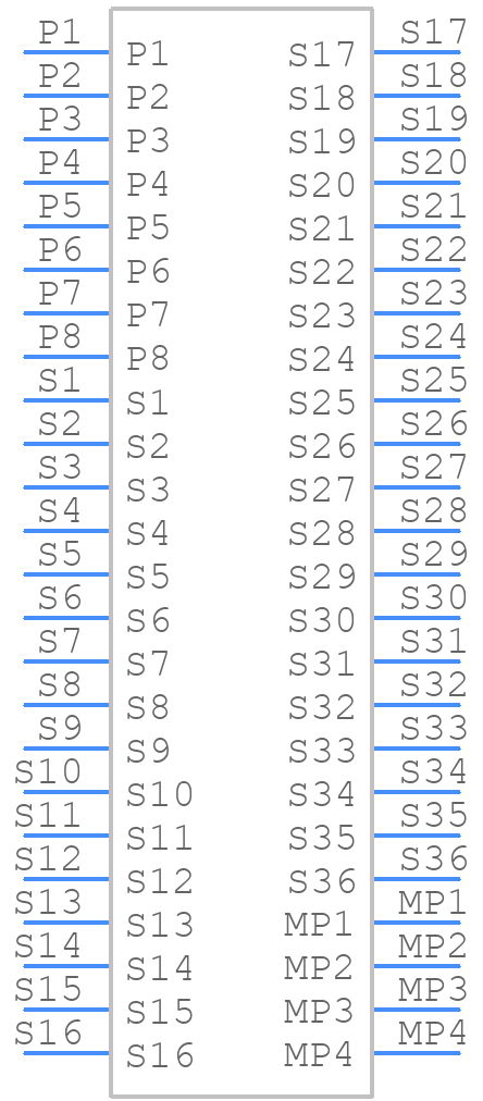 15758362601000 - HARTING - PCB symbol