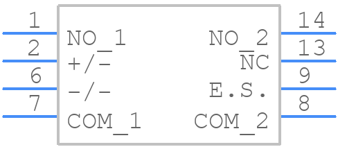 HE721B0510 - LITTELFUSE - PCB symbol