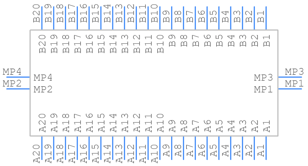 15110402601333 - HARTING - PCB symbol