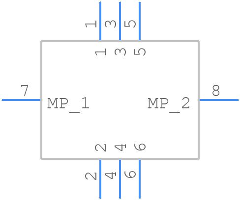 14010313101333 - HARTING - PCB symbol