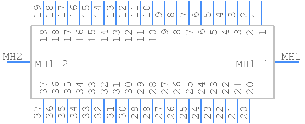 09664557511 - HARTING - PCB symbol